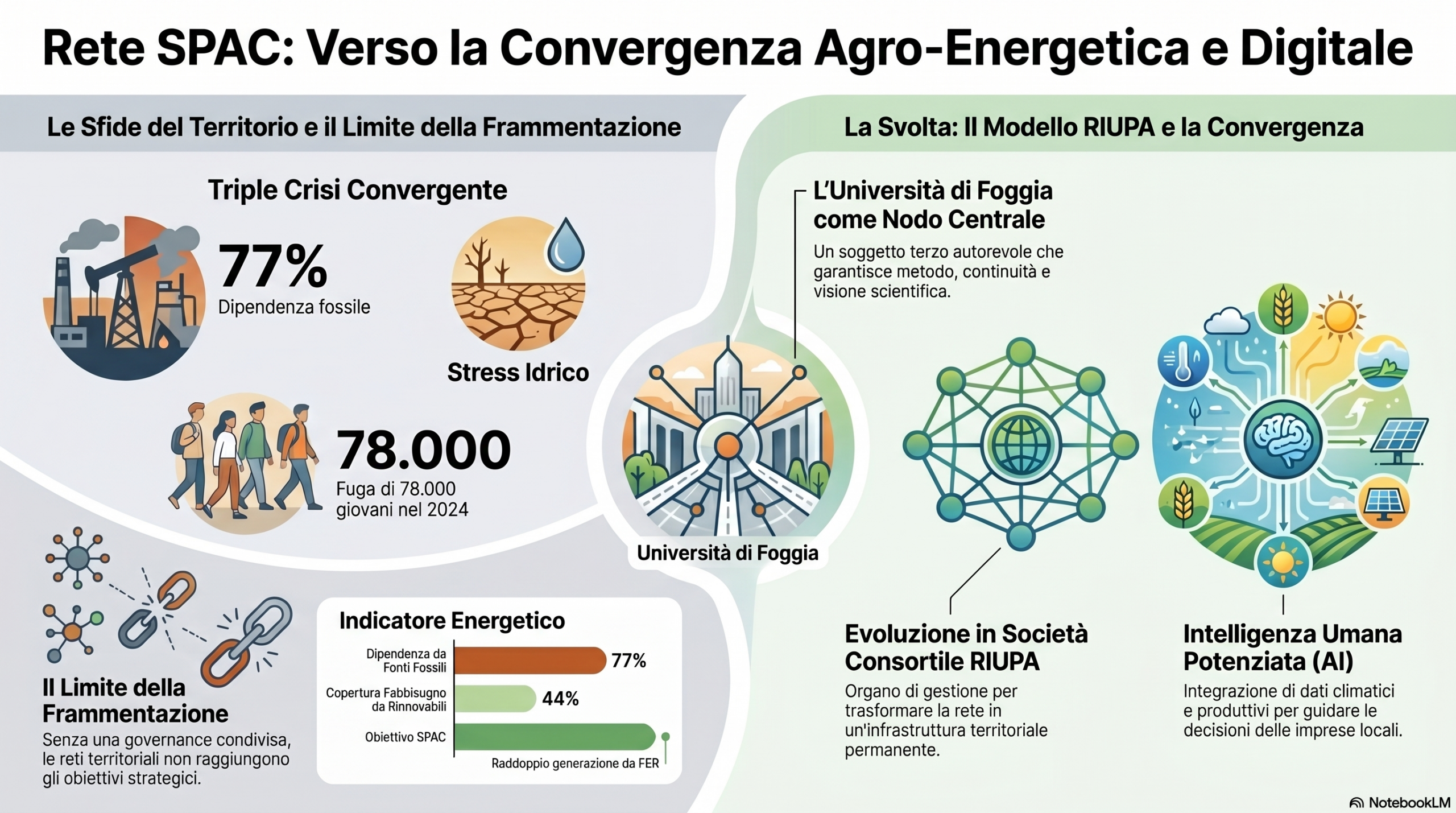 Rete SPAC: dalla frammentazione alla convergenza. La Capitanata come laboratorio nazionale di transizione agro‑energetica e digitale